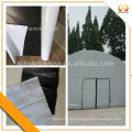 125mic Black and white polyester AB film for greenhouse